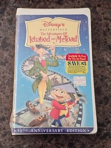 BRAND NEW Ichabod & Mr. Toad The Adventures Of (VHS; 1999) Sealed OOP *SEE NOTE* - Picture 1 of 3
