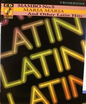 Trombone & CD Mambo No 5 Maria Maria & Other Latin Hits New Out of Print - Image 1 of 4
