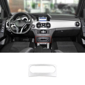 ABS Silver Air Conditioning Switch Panel Trim For Mercedes-Benz GLK 2013-2015 - Picture 1 of 10