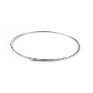 LOT de 4 x 2 TOURS fil MEMOIRE de forme BRACELET ACIER INOXYDABLE 55x0,6mm - Foto 1 di 1