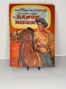 956 The Range Rider Malbuch - Jack Mahoney - Western TV Cowboy - Bild 1 von 7