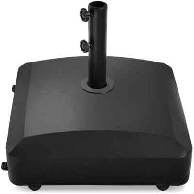 Base de paraguas de patio Best Choice Products 17,5"x22"x22" plástico HDPE en negro Foto 1 de 4