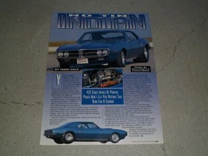 1967 PONTIAC FIREBIRD article / ad - Bild 1 von 1