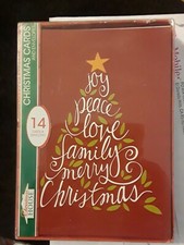 Christmas House' Joy ,peace,l ove, Family,merry  Christmas cards 