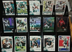 Eagles RC rookie parallel card lot x15 Jason Peters Zach Ertz Michael Vick ++ - Picture 1 of 3