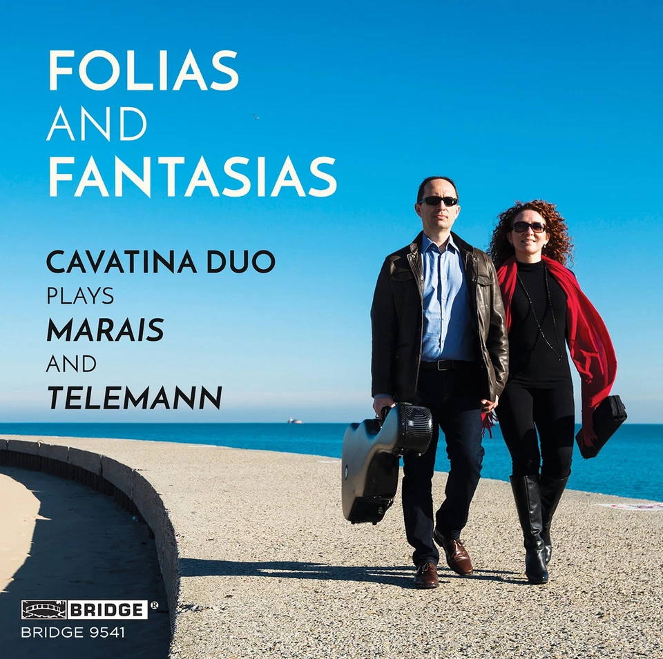 Marin Marais Folias and Fantasias: Cavatina Duo Plays Marais and Telemann (CD) - Bild 1 von 1