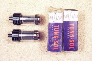 Zwei, NEU, Tung Sol USA 6V6GTA, passendes Paar, Strom & Verstärkung, 6V6GT, 6V6G, 6V6 - Bild 1 von 7
