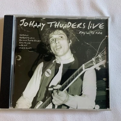 Play with Fire:Johnny Thunders Live CD 2000 Receiver Records UK Heartbreakers - Image 1 of 4