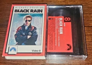 Black Rain Video8 Video 8 8mm RARE Michael Douglas Andy Garcia Ridley Scott - Foto 1 di 2