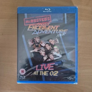 McBusted Most Excellent Adventure Tour Blu Ray, New/Factory Sealed, Live, Mcfly - Imagen 1 de 4