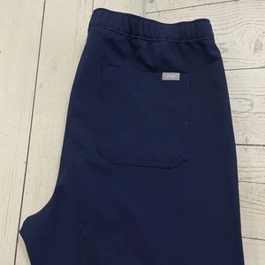 FIGS Men's Large Navy Blue Cairo Technical Collection Cargo Scrub Pants TM3001 - Picture 1 of 9