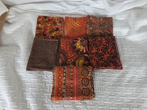 Quantity Of 7 Fat Quarter Bundle 18"X22" Fall Bundle - Picture 1 of 1