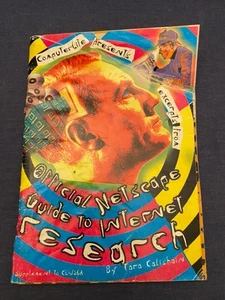 1997 ComputerLife Supplement Official Netscape Guide to Internet Research Calish - Picture 1 of 9