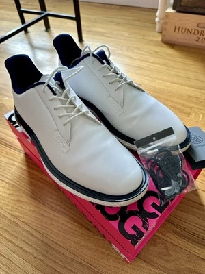 G/Fore G/Lock Gallivanter Golf Shoe Size 11 Gfore Spikes Snow Twilight - Image 1 of 4