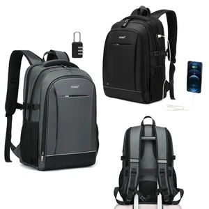 Anti-Theft 15.6 Inch Laptop Backpack, Business Travel Work Bag School Rucksack - Picture 1 of 19