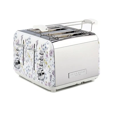 Laura Ashley Stainless Steel 4 Slice Home/Kitchen Compact Toaster Wild Meadow - image 1 of 4