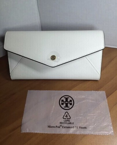 Autentica pochette Tory Burch in pelle saffiano