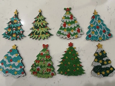 Posavasos para árbol de Navidad con cuentas a mano (8) Foto 1 de 3
