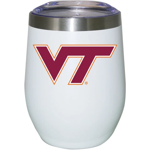 Virginia Tech Hokies 12oz. Logo Stemless Tumbler Cover
