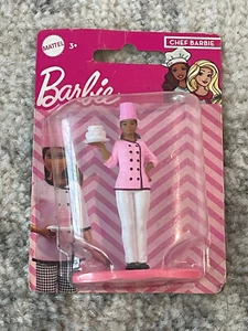 Mattel Barbie "Chef Barbie" Mini Figure (New) - 2 1/2 Inches - Picture 1 of 3