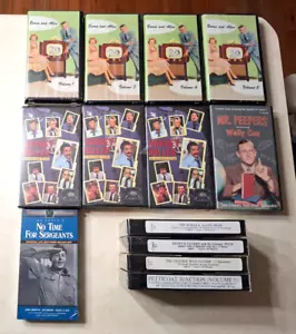 Classic Comedy TV Shows Series VHS Lot NEW Burns Allen Barney Miller Mr Peepers - Picture 1 of 18