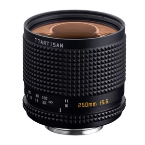 TTartisan 250mm F5.6 Full Frame Telephoto Reflex Lens Doughnut Bokeh M42 Mount - Picture 1 of 11