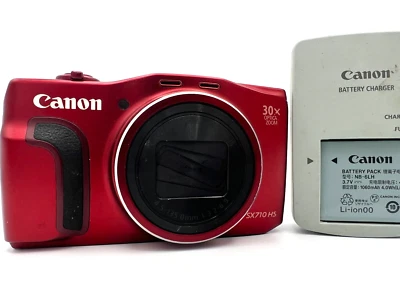 Canon PowerShot SX710 HS Red Digital Camera From Japan Tested - 1 Day Handling - Image 1 of 4