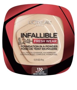 L'Oreal Paris Infallible Up to 24H Fresh Wear Powder, 130,TRUE BEIGE TIKTOK!!! - Picture 1 of 2