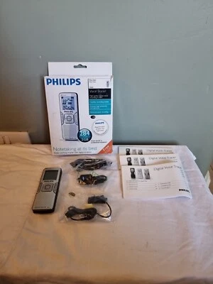 Phillips Voice Tracer - LFH860 - 2GB  Silver - Image 1 of 4