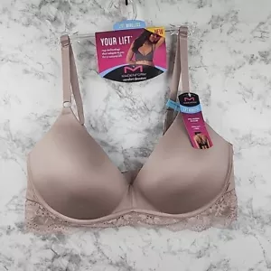 Maidenform Your Lift Wireless Bra Baige Size 38C New - Picture 1 of 7