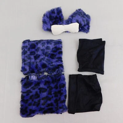 On The Hunt Jungle Girl Halloween Costume Accessories Bow Gloves Boot Tops #1267 - Image 1 of 4