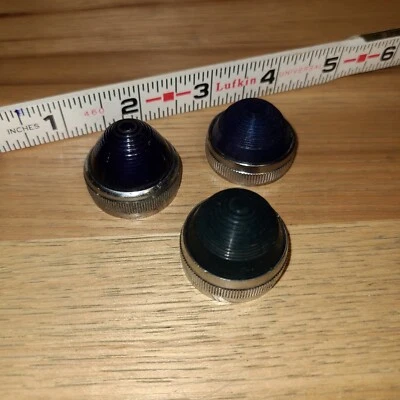 3 DIALCO 75W 125V PANEL MONTAJE INDICADOR LENTE SOLO 2 AZUL 1 VERDE BIN74 Foto 1 de 2