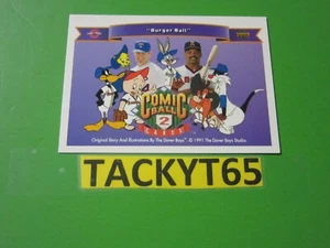 NOLAN RYAN AND REGGIE JACKSON “BURGER BALL ” COMIC BALL 2 SINGLE CARD #100 - Picture 1 of 2