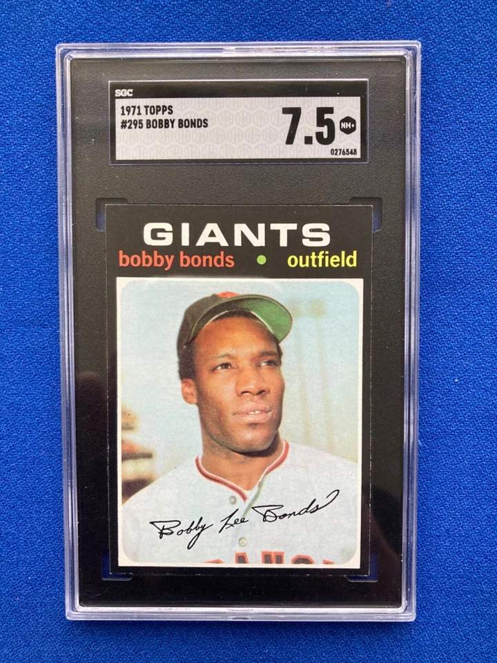 Topps Bobby Bonds 295 1971 - Gigantes de San Francisco - SGC 7,5 ¡Súper bonito! Foto 1 de 4