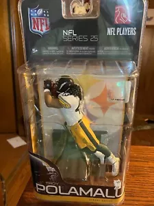 Mcfarlane NFL Series 25 Troy Polamalu Pittsburgh Steelers Action Figure - Picture 1 of 1