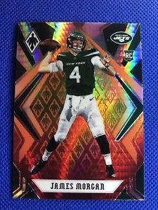 2020 #136 James Morgan Panini Phoenix Football Fireburst RC Jets - Foto 1 di 2