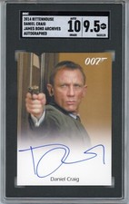 2014 Rittenhouse James Bond Archives Daniel Craig Full Bleed Autograph SGC 9.5