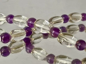 7,5" "Powerful Energy/Top Grade" ~ klar Bergkristall Quarz Reis Armband N1407 - Bild 1 von 10