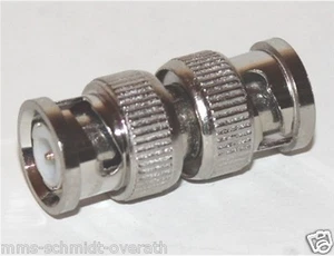 BNC-Verbinder, gerade, 2x Stecker - Bild 1 von 1