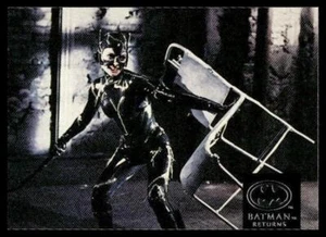 1992 Stadium Club Batman Returns #97 Dose Batman und Catwoman - Bild 1 von 2