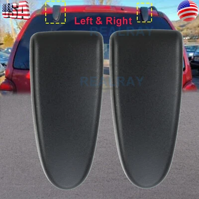 Cubierta de bisagra de vidrio para puerta trasera para Jeep Liberty KJs 2002-2007 Foto 1 de 4