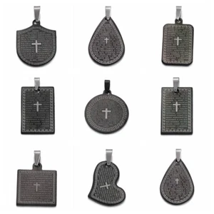 Cross Pendant Charms For Bracelet Necklace Making Supplies Accessories Jewelry - Picture 1 of 38