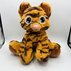 Build A Bear Tiger Lion Cub 2016 Retired Plush Stuffed Animal BAB Striped Cat - Picture 1 of 10