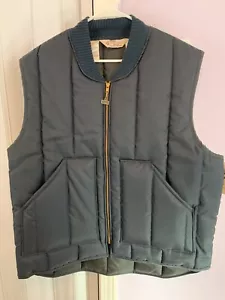 Vtg Walls Blizzard-Pruf Insulated Outerwear Zip-Up Puffer Vest 2XL 80’s NOS NWT - Picture 1 of 11