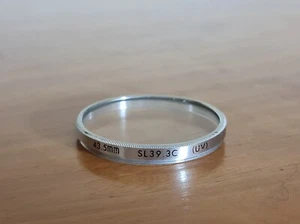 Olympus 43.5mm SL39.3C UV Filter in Chrome - M2314 - Picture 1 of 2