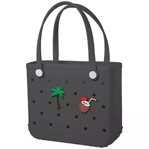 Beach Bag Rubber Tote Bag Waterproof Sandproof Travel Bag for Women Washable ... - Picture 1 of 6