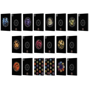 OFFICIAL ANNE STOKES DRAGONS OF THE SABBATS LEATHER BOOK CASE FOR APPLE iPAD - Picture 1 of 16