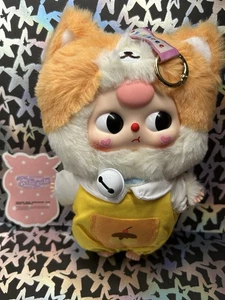 Armario Bebé Tres Gatitos: Naranja Y Blanco NUEVO Bolso Abierto, Tarjeta (Sin Caja) - Imagen 1 de 3