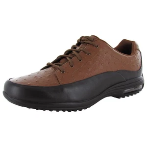 Rockport Mens City Routes Blucher Oxford Shoes, Caramel/Dark Chocolate, US 8 - Picture 1 of 3