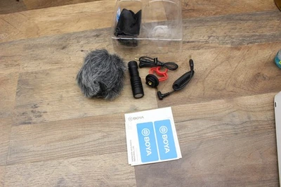 BOYA BY-MM1 Cardioid Microphone for Phone or Tablets - Image 1 of 4